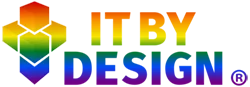 IT By Design Pride Month Logo